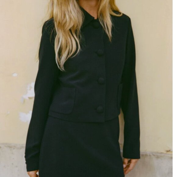 Ciao Lucia Arlene Jacket in Black - Picture 1 of 2